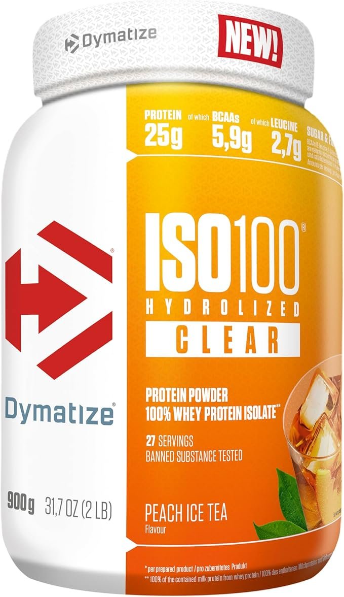 Dymatize ISO 100 Hydrolyzed Clear Whey protein, 900g (3)