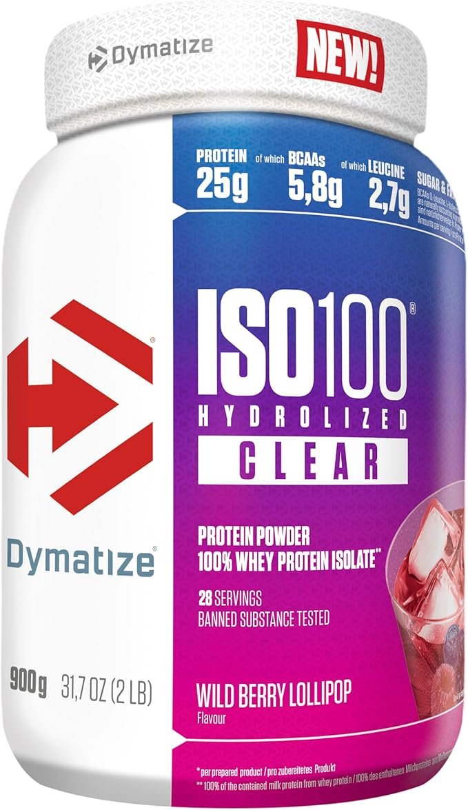 Dymatize ISO 100 Hydrolyzed Clear Whey protein, 900g (4)