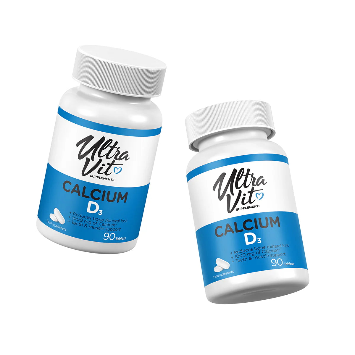 UltraVit Calcium & Vitamin D3 90 tablets tabs