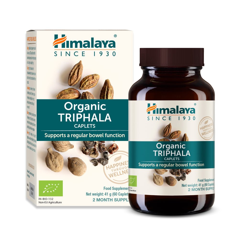 Himalaya™ Organic Triphala 60 Kapsulių kaina