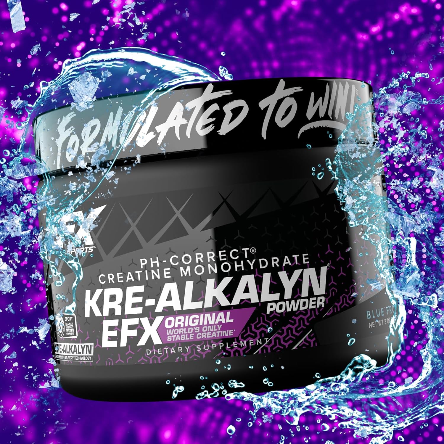 EFX Sports Kre-Alkalyn Powder, Flavoured - 110 grams banner