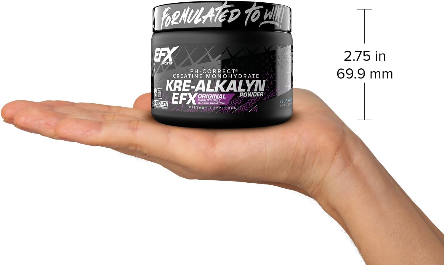 EFX Sports Kre-Alkalyn Powder, Flavoured - 110 grams size