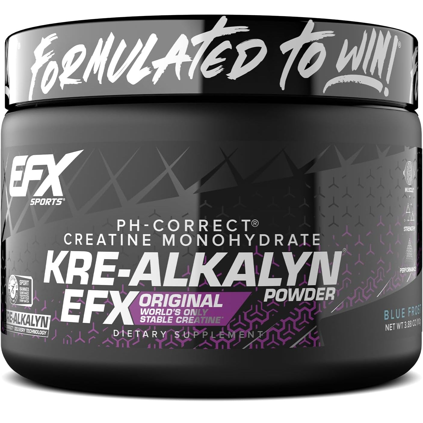 EFX Sports Kre-Alkalyn Powder, Flavoured - 110 grams