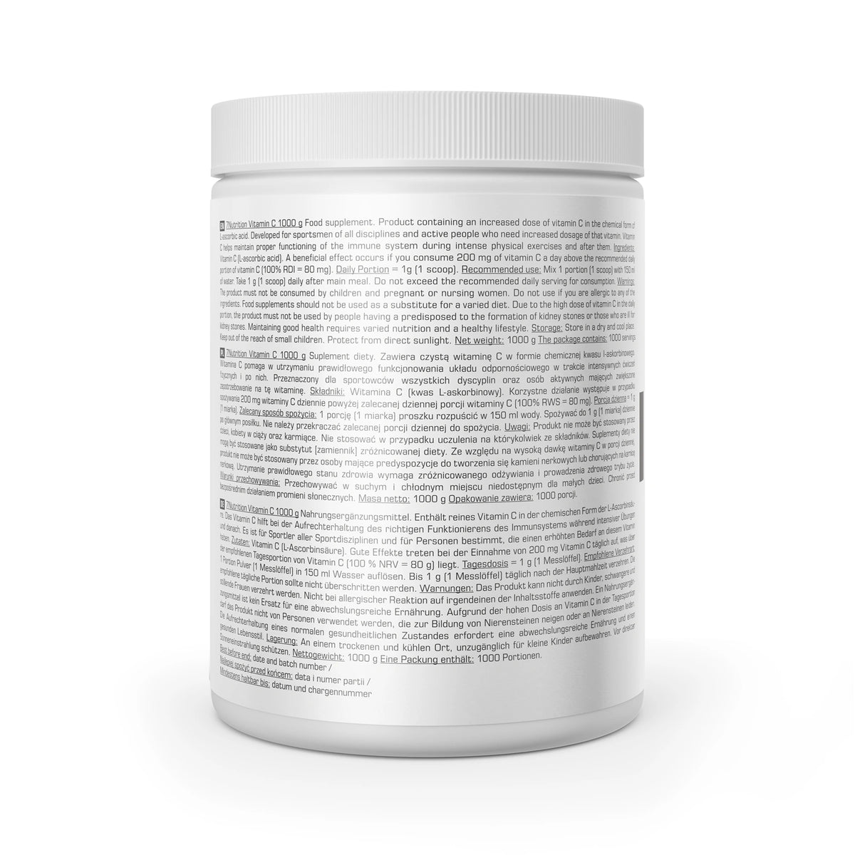 7Nutrition Vitamin C PURE 1000g