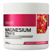 OstroVit Magnesium Citrate 200 g avietinės limonado ir mėtų skonio