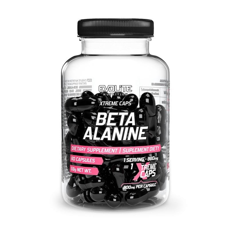 Evolite Beta Alanine 800mg Xtreme 60