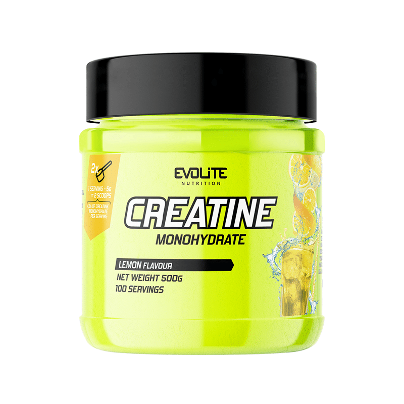 Evolite-Creatine-Monohydrate-500g-lemon-kaina