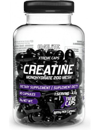 Evolite Creatine Monohydrate Xtreme 60 caps