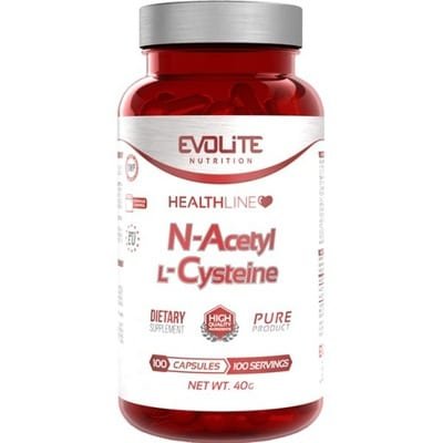 Evolite-NAC-N-Acetyl-L-Cysteina-100-caps-300mg-kaina