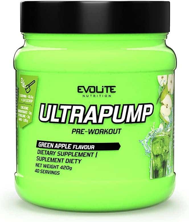 Evolite Ultra Pump Pre-Workout 420 g kaina