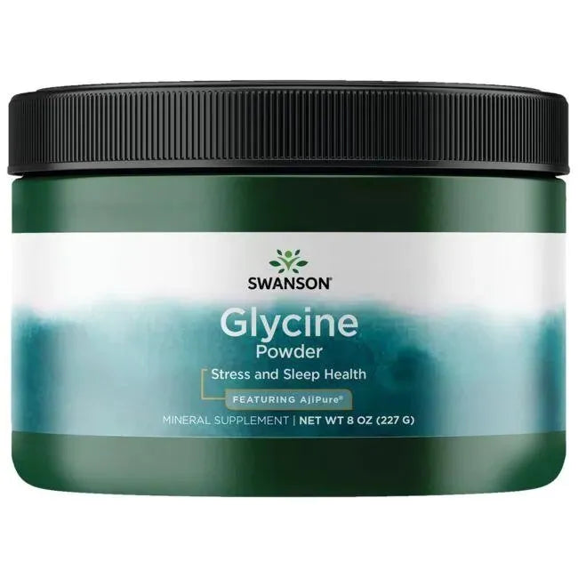 Swanson - Glycine Powder, 227g kaina