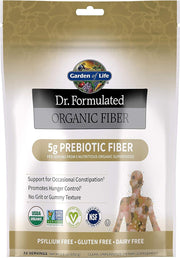 Garden of Life Dr. Formulated Organic Fiber 192g kaina akcija
