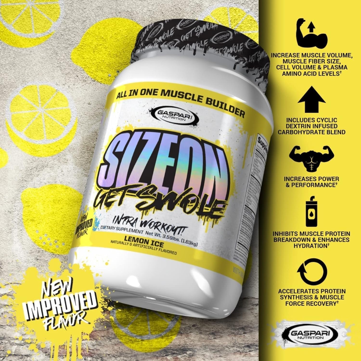 Gaspari Nutrition SizeOn nauda