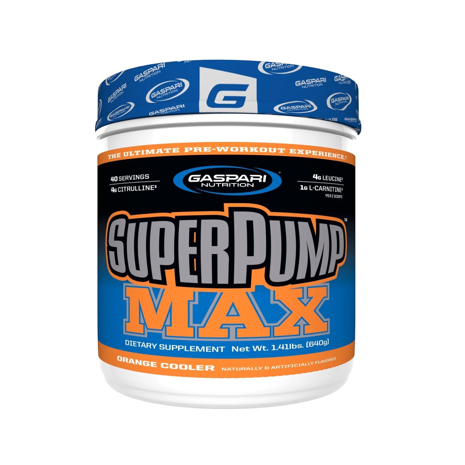 Gaspari Nutrition SuperPump Max - 640 g. ispardavimas