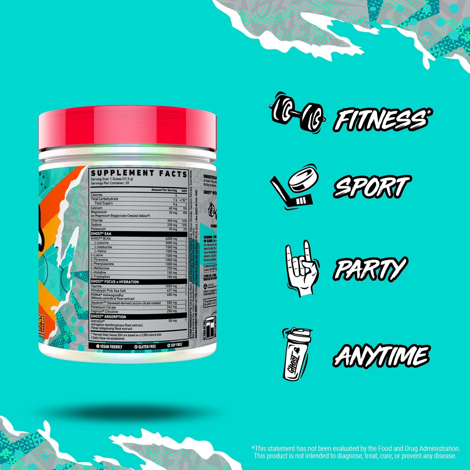 Ghost Intra 20 Servings paskirtis