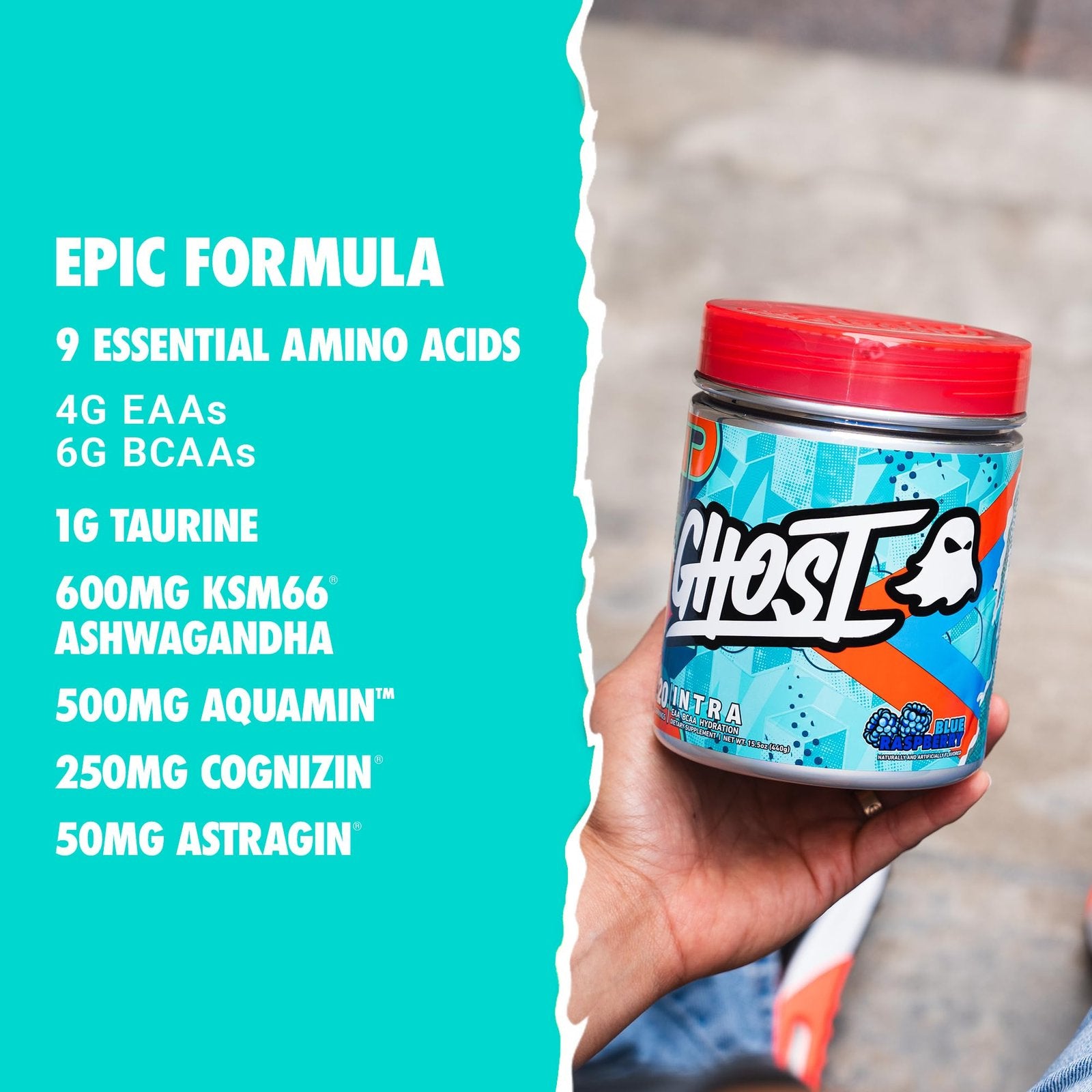 Ghost Intra 20 Servings sudetis