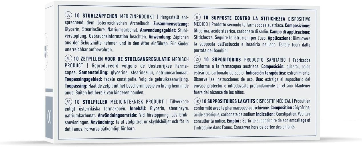 Glicerino žvakutės Rösch 1g N10 akcija