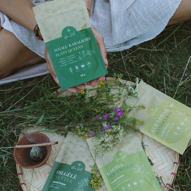 GraSole AUGALŲ KARALIENĖS (AUGALINIS MIŠINYS) 60g