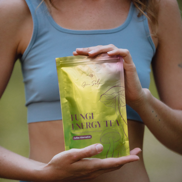 GraSole Fungi Energy Tea 150 g baneris