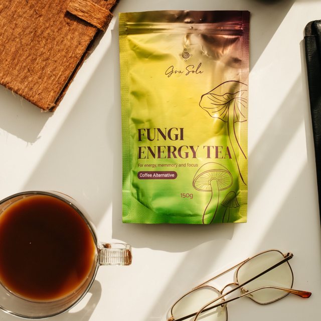 GraSole Fungi Energy Tea 150 g vartojimas