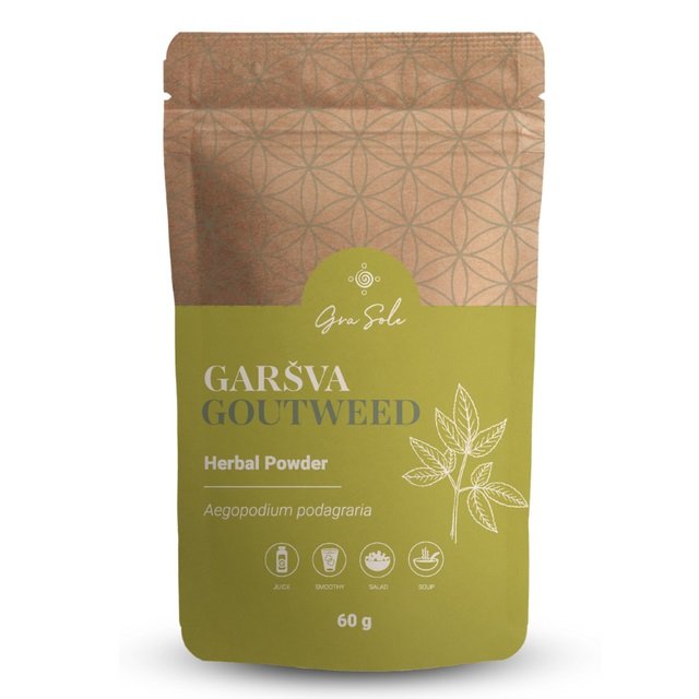 Grasole GARŠVA lapų milteliai 60g kaina