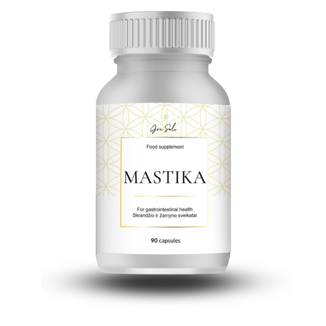 GraSole MASTIKA MASTIHA (MAISTO PAPILDAS) 90 kaps kaina