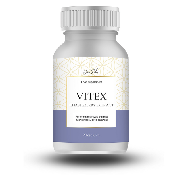 GraSole Vitex Chasterberry Extract 90 caps kaina