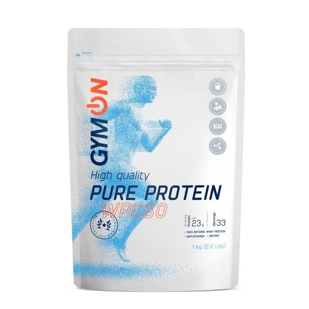 GymON Pure Protein WPC 80 1kg kaina akcija