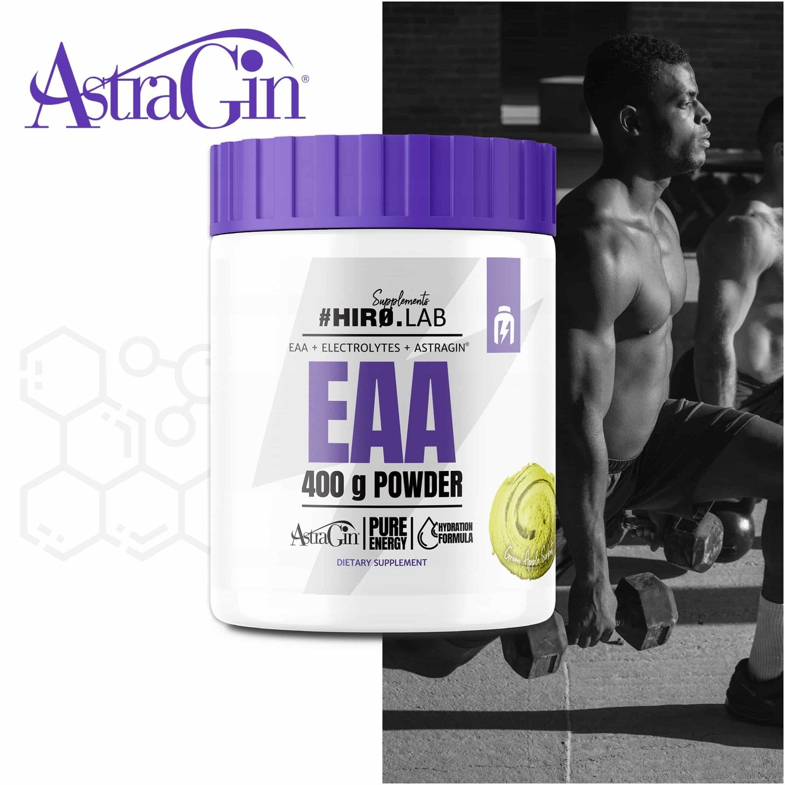 HIRO-LAB-EAA-400g-MOCNE-AMINOKWASY-SILA-MASA-BCAA-Forma-proszek