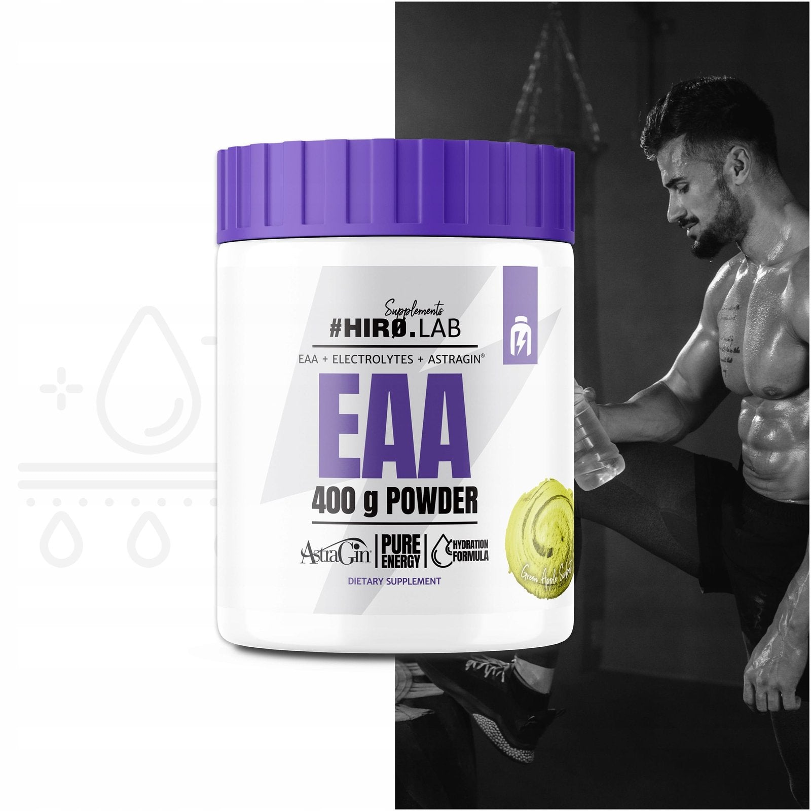 HIRO-LAB-EAA-400g-MOCNE-AMINOKWASY-SILA-MASA-BCAA-Nazwa-HIRO-LAB-EAA-400g