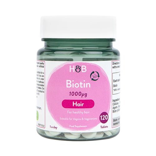 Holland & Barrett Biotin 1000mcg 120 tablets