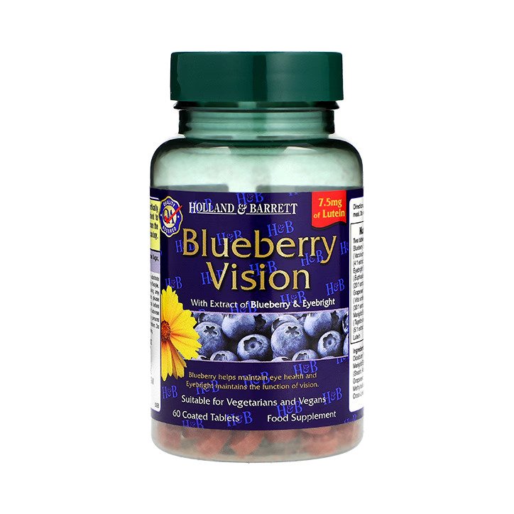 Holland & Barrett Blueberry Vision - 60 tablets