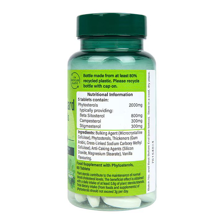Holland & Barrett CholestaGuard Plant Sterols, 2000mg - 60 tablets sudetis