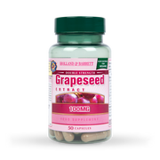 Holland & Barrett Double Strength Grapeseed Extract 100mg 50caps kaina