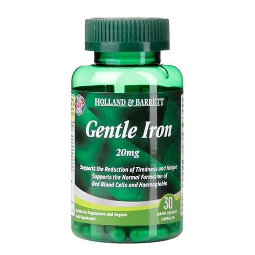 Holland Barrett Gentle Iron 20mg 30caps