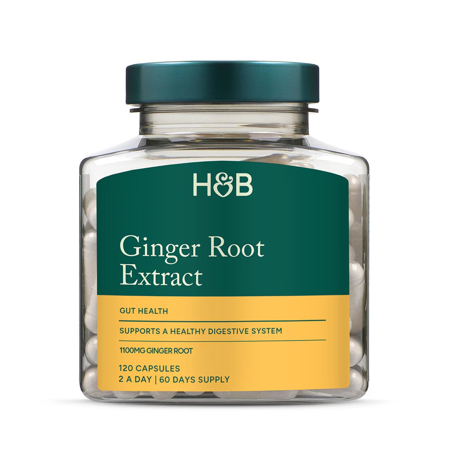 Holland & Barrett Ginger Root Extract - 120 caps kaina