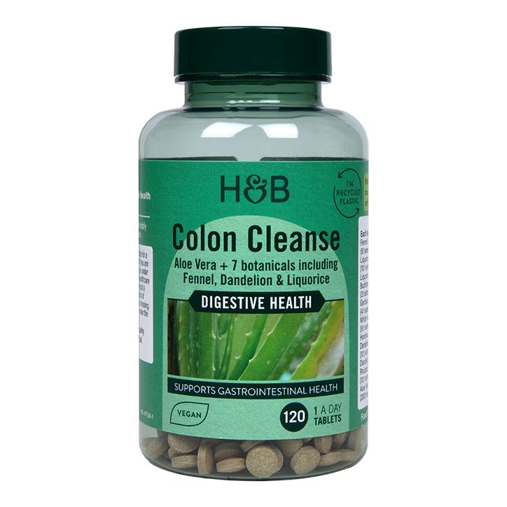 Holland & Barrett Herbal Colon Cleanse – 120 Tablets
