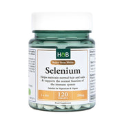 Holland & Barrett Selenium - 200mcg - 120 tablets kaina