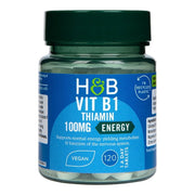 Holland & Barrett Vitamin B1 Thiamine 100mg , tabletės kaina