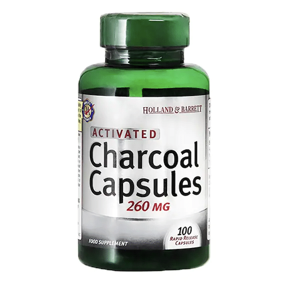 holland & barrett zinc Activated Charcoal