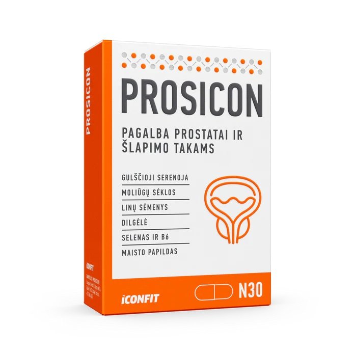 ICONFIT Prosicon (30 kapsulių) kaina