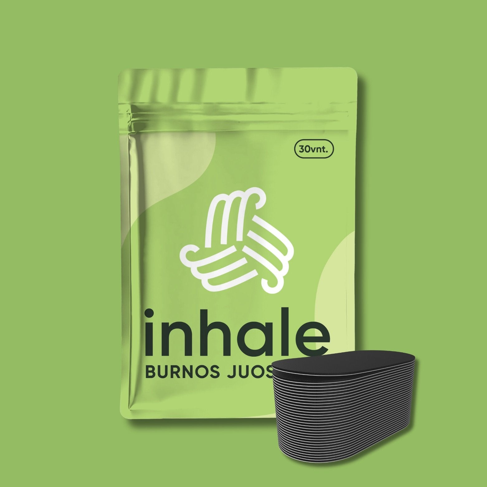 inhale burnos juosteles kaina