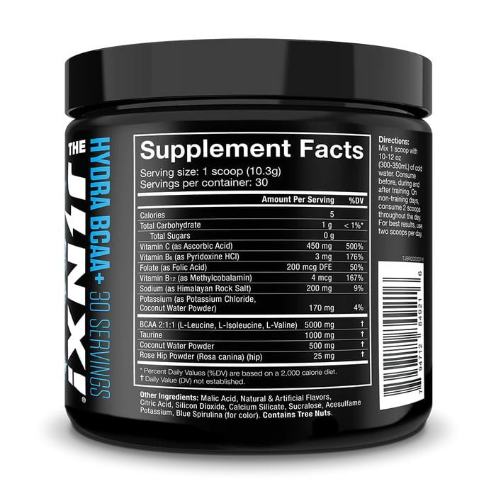 JNX SPORTS THE JINX! HYDRA BCAA+ 30 SERVINGS, CAFFEINE FREE sudetis