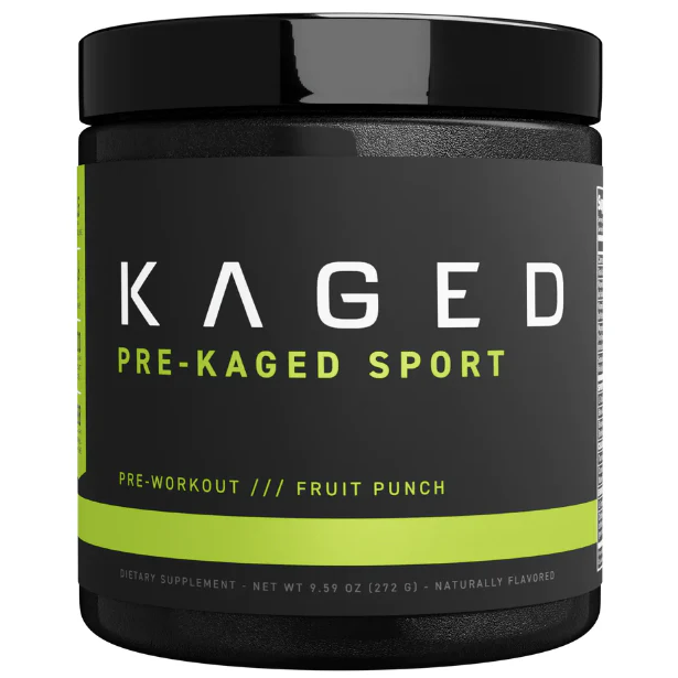 Kaged Muscle Pre-Kaged Sport, Fruit Punch - 272 grams