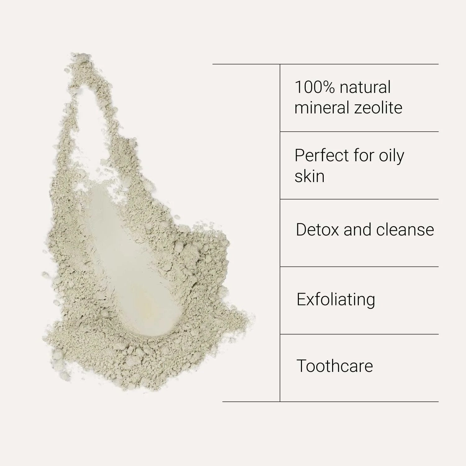 KIKI Health Zeolite Powder - 120 grams milteliai