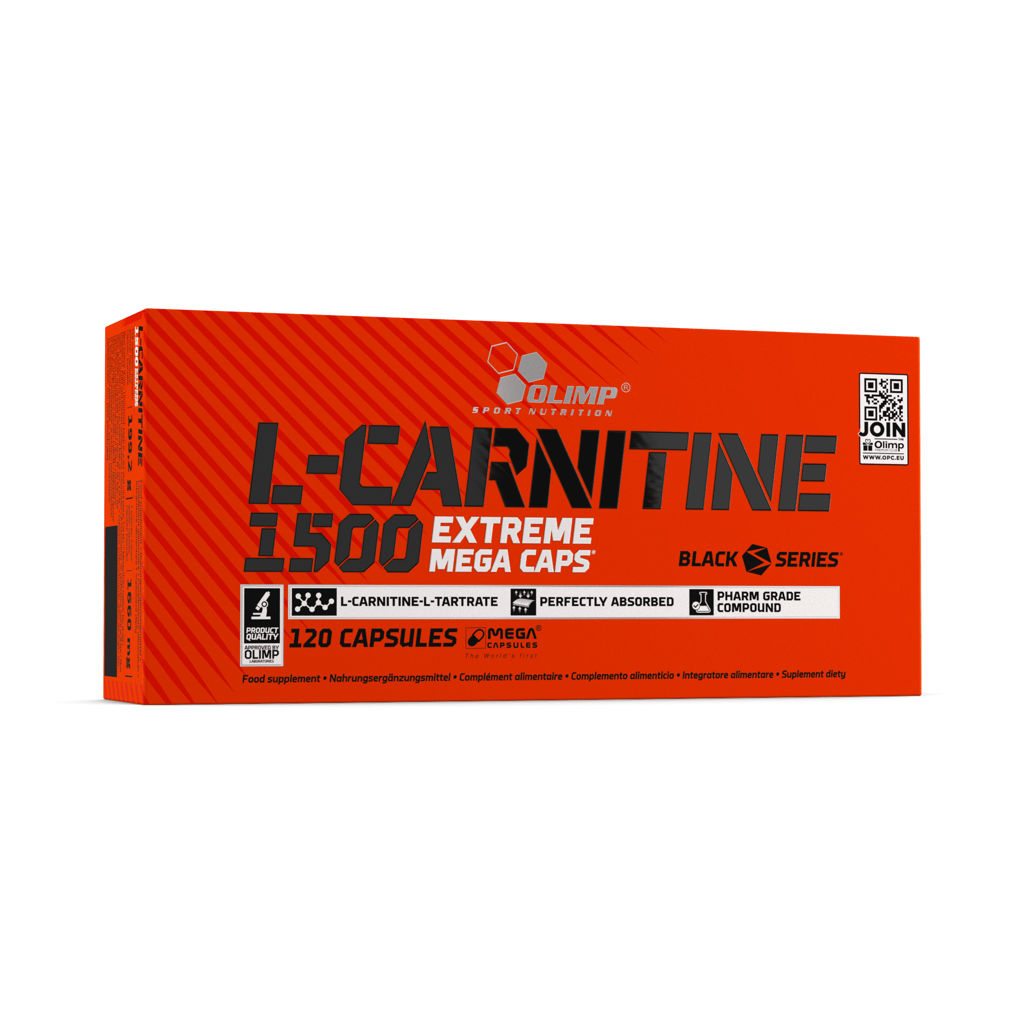 Olimp L-Carnitine 1500 Extreme Mega Caps® - 120 Kaps.
