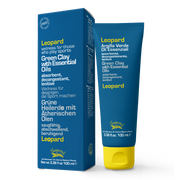 leopard green clay with essential oils 100ml kaina