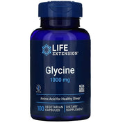 Life Extension Glycine, 1000mg - 100 vcaps