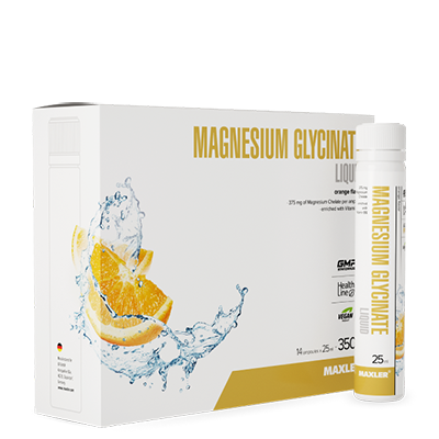 Magnesium Glycinate Liquid 14 x 25 ml box akcija