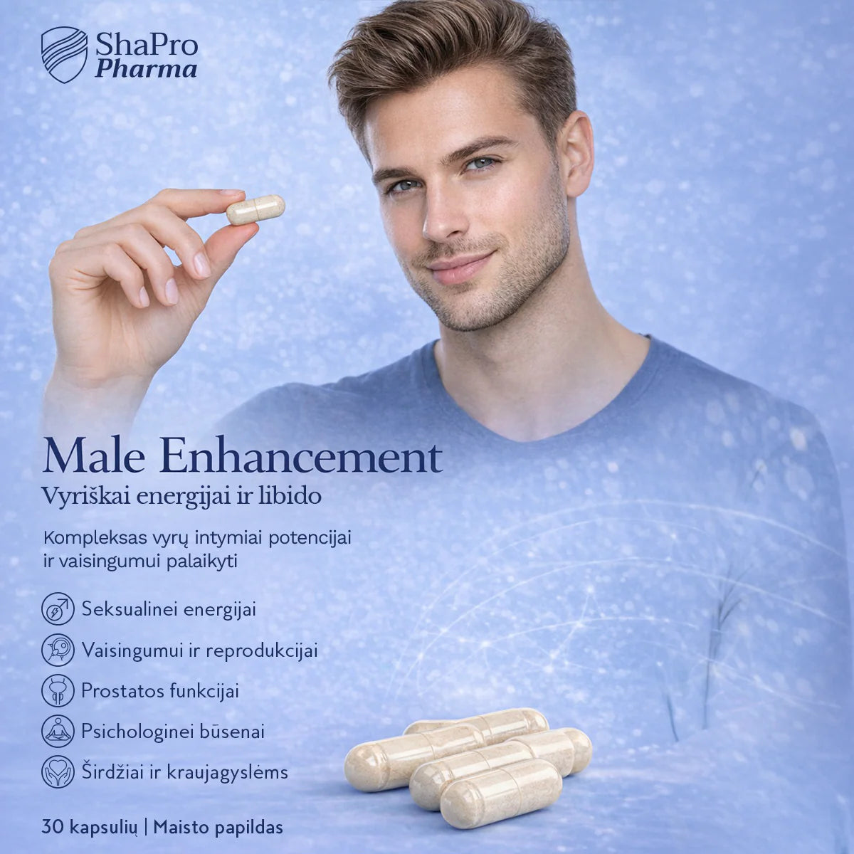 Shapropharma Male Enhancement 30 soft capsules